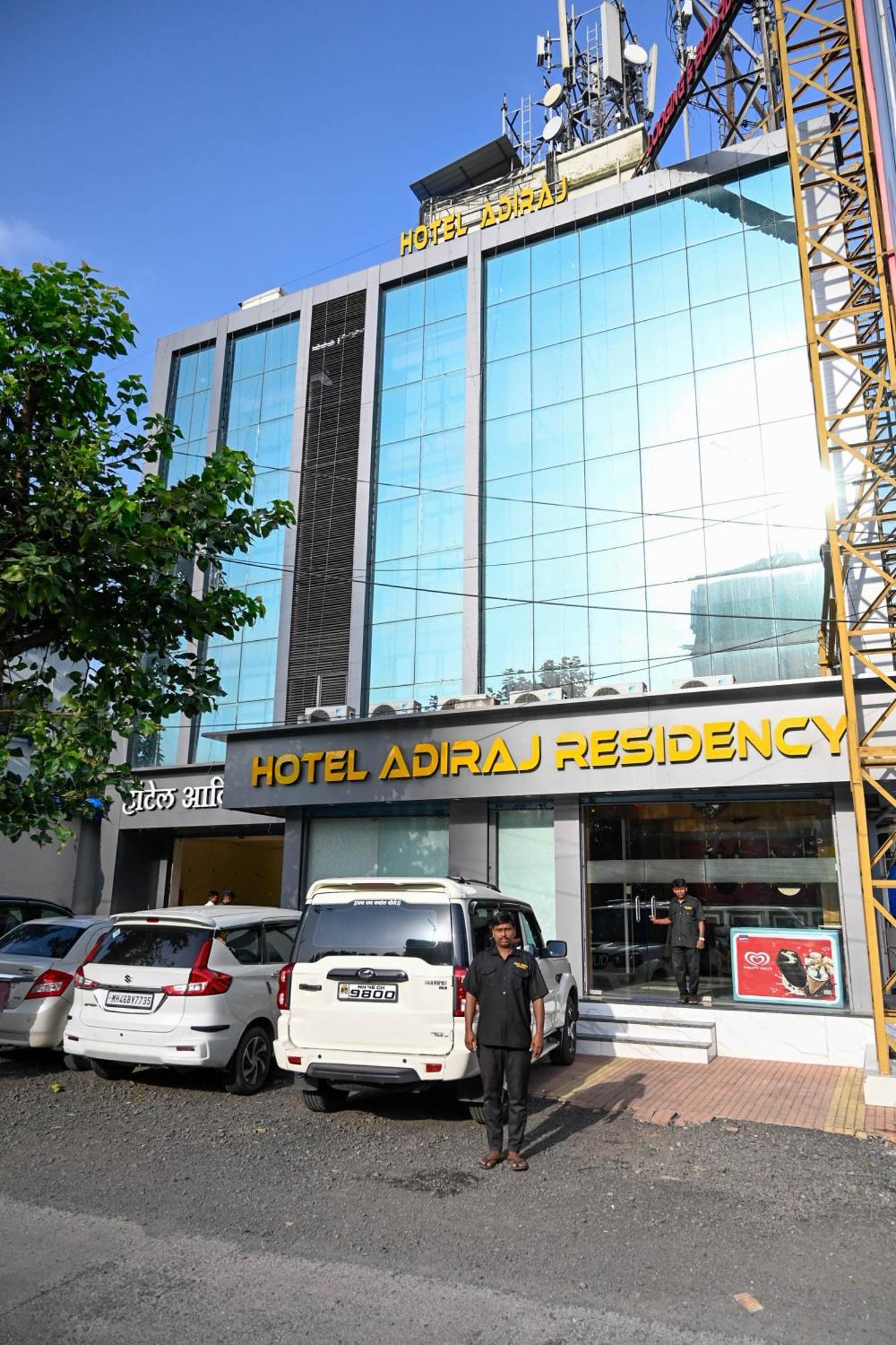 Adiraj Residency Hotel Navi Mumbai Exterior foto