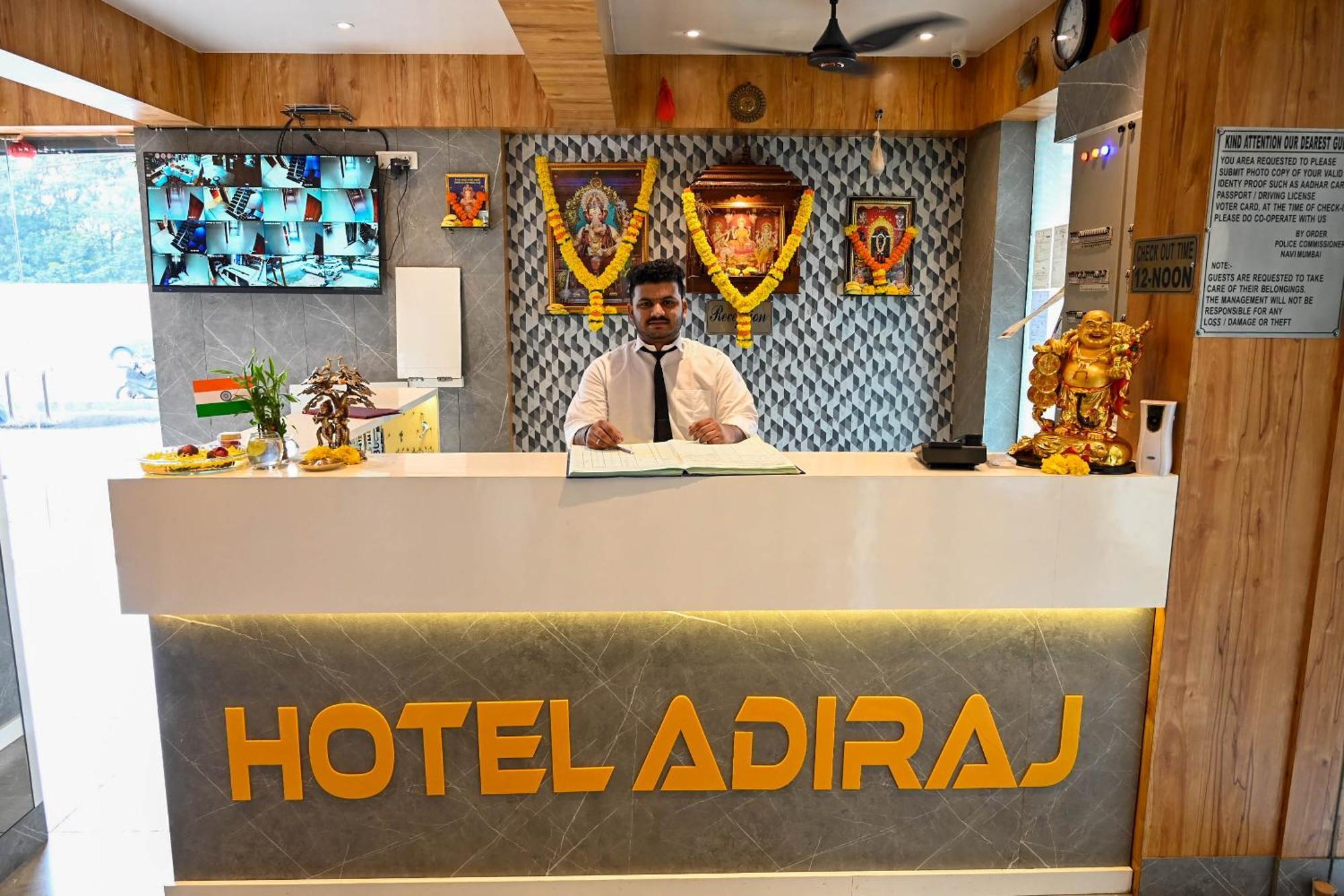 Adiraj Residency Hotel Navi Mumbai Exterior foto
