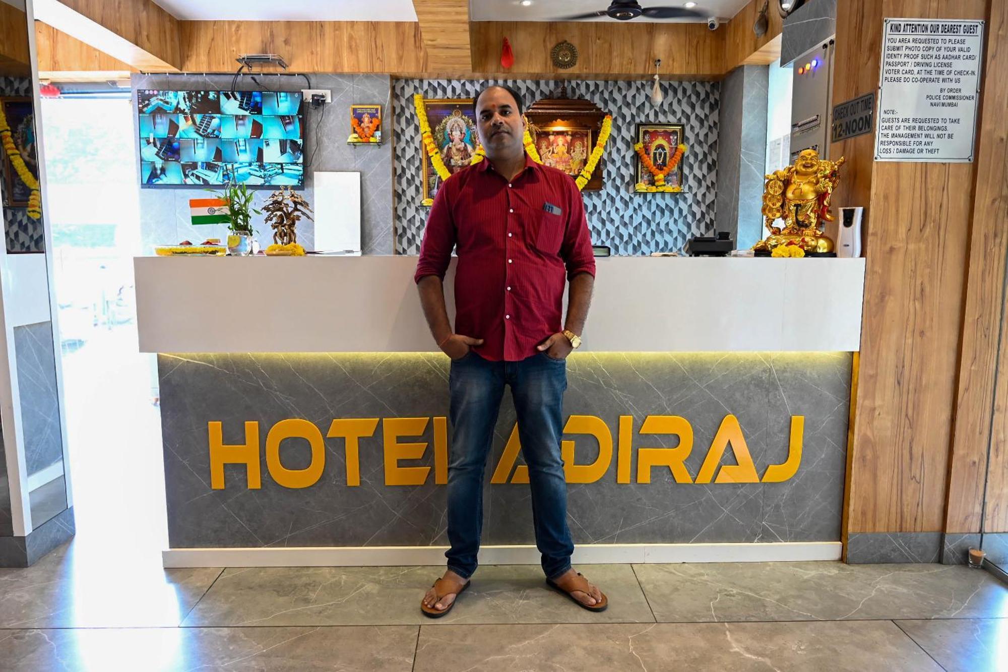 Adiraj Residency Hotel Navi Mumbai Exterior foto